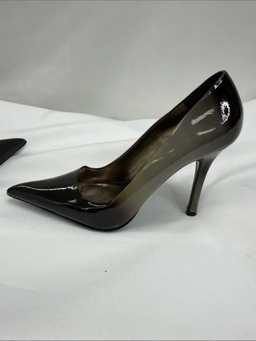 Aldo Black Patent Pointed-Toe Stiletto Pumps
